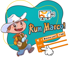 Run Marco - Школа программирования для детей, компьютерные курсы для школьников, начинающих и подростков - KIBERone г. Альметьевск