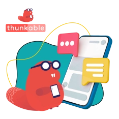Разработка мобильных приложений в Thunkable - КИБЕРшкола программирования для детей, компьютерные курсы для школьников, начинающих и подростков - KIBERone г. Альметьевск