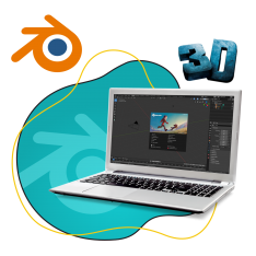 Blender - КИБЕРшкола программирования для детей, компьютерные курсы для школьников, начинающих и подростков - KIBERone г. Альметьевск