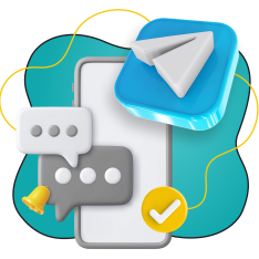 Создание Mini App для Telegram - КИБЕРшкола программирования для детей, компьютерные курсы для школьников, начинающих и подростков - KIBERone г. Альметьевск