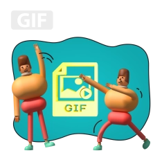 Gif-анимация - КИБЕРшкола программирования для детей, компьютерные курсы для школьников, начинающих и подростков - KIBERone г. Альметьевск