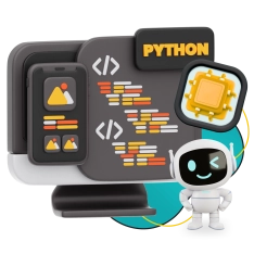 Мой первый сайт с мозгами: Python + AI - КИБЕРшкола программирования для детей, компьютерные курсы для школьников, начинающих и подростков - KIBERone г. Альметьевск