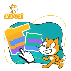 Scratch. Продвинутый уровень – создаём игры, как маленькие разработчики! - КИБЕРшкола программирования для детей, компьютерные курсы для школьников, начинающих и подростков - KIBERone г. Альметьевск