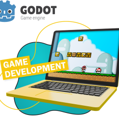 Godot.  Основа создания легендарных игр - КИБЕРшкола программирования для детей, компьютерные курсы для школьников, начинающих и подростков - KIBERone г. Альметьевск