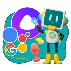 Голосовой помощник Алиса - КИБЕРшкола программирования для детей, компьютерные курсы для школьников, начинающих и подростков - KIBERone г. Альметьевск