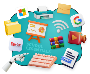 Цифровая база для школьника - КИБЕРшкола программирования для детей, компьютерные курсы для школьников, начинающих и подростков - KIBERone г. Альметьевск