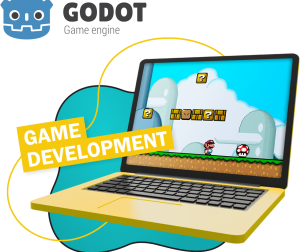 Godot.  Основа создания легендарных игр - КИБЕРшкола программирования для детей, компьютерные курсы для школьников, начинающих и подростков - KIBERone г. Альметьевск