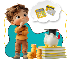 Финансовый интеллект вместе KIBERone - КИБЕРшкола программирования для детей, компьютерные курсы для школьников, начинающих и подростков - KIBERone г. Альметьевск